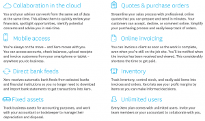 XERO Quick Features